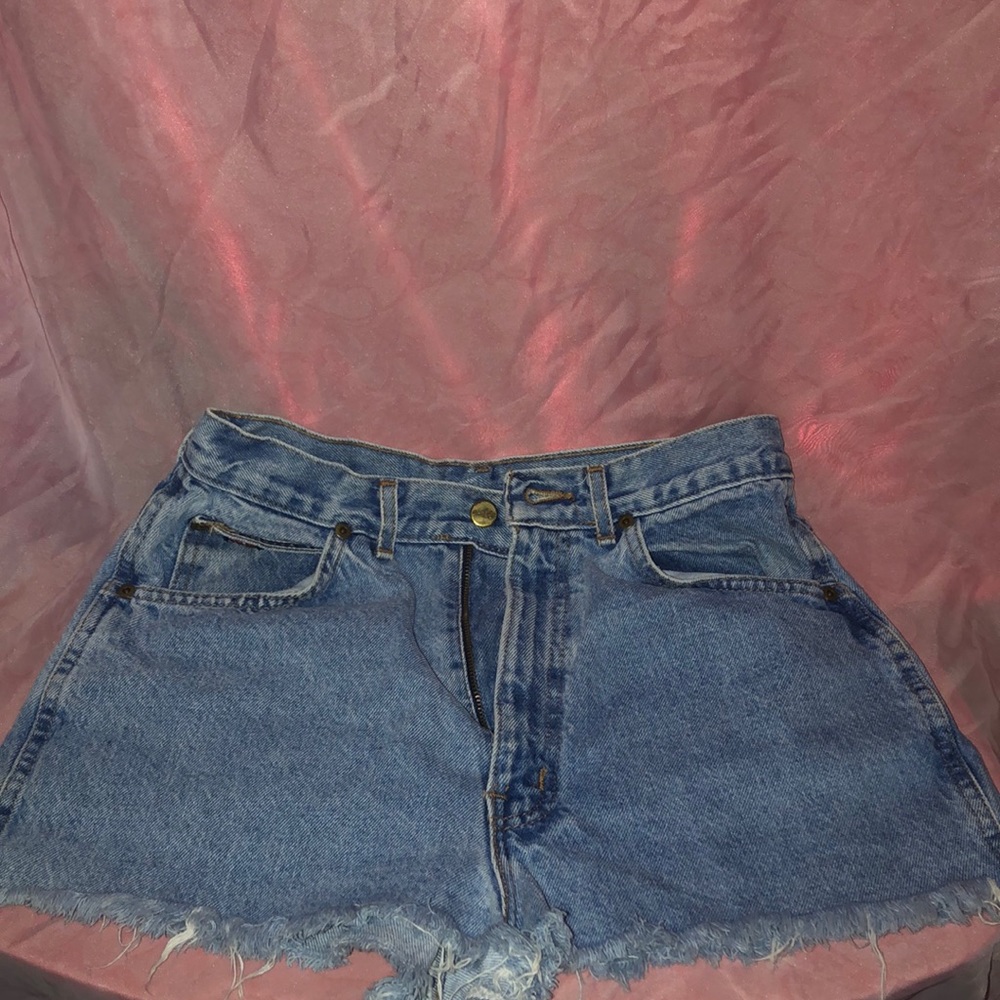 Denim shorts